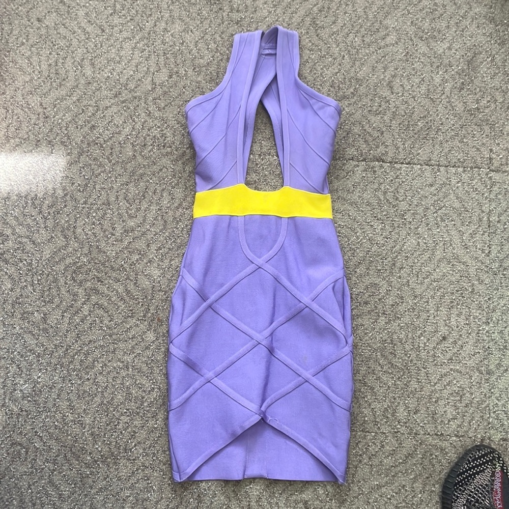 Herve Leger bondage mini dress !!!